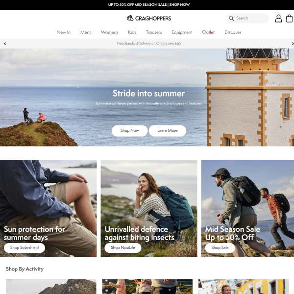 Craghoppers Screenshot