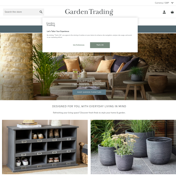 Garden Trading Screenshot