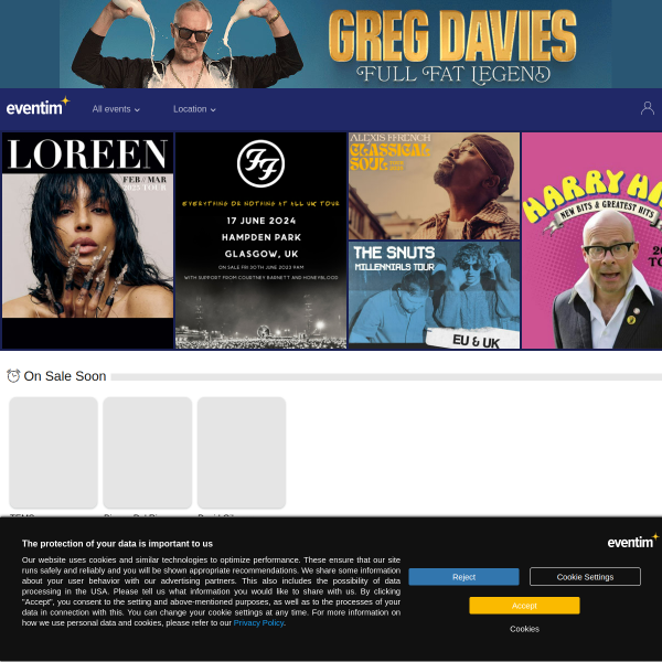 Eventim Screenshot