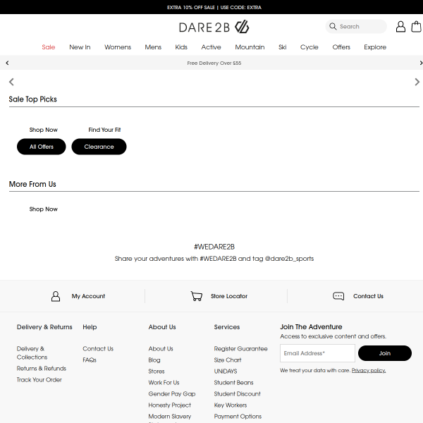 Dare2b Screenshot