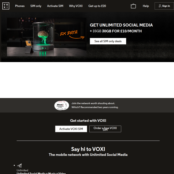 Voxi Screenshot