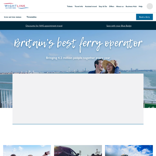Wightlink Screenshot